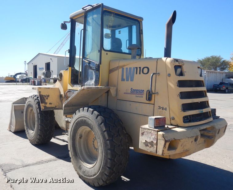 image for item HN9396 1999 New Holland LW110  wheel loader