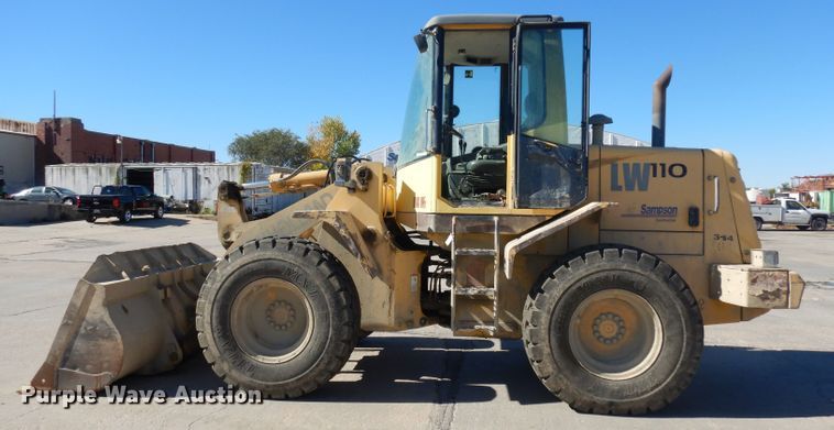 image for item HN9396 1999 New Holland LW110  wheel loader
