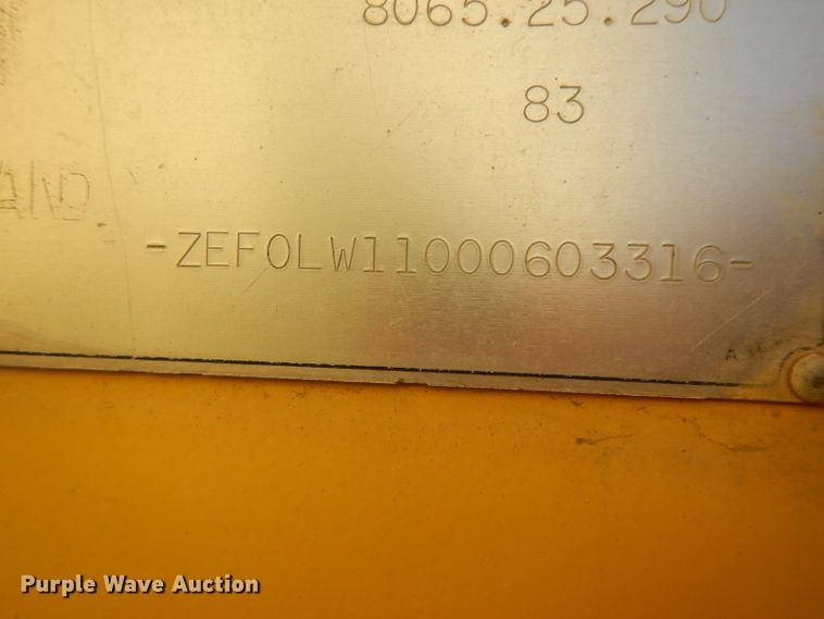 image for item HN9396 1999 New Holland LW110  wheel loader