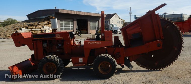 image for item HN9419 1982 Ditch Witch 6510  rock saw