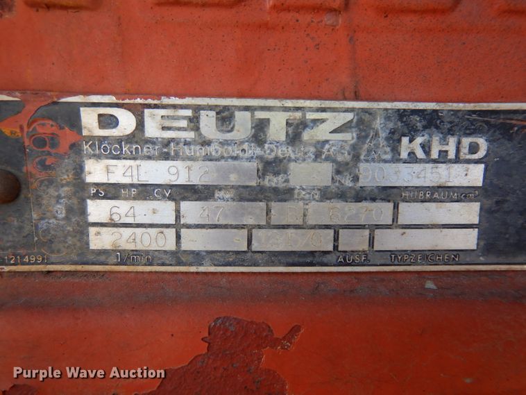 image for item HN9419 1982 Ditch Witch 6510  rock saw