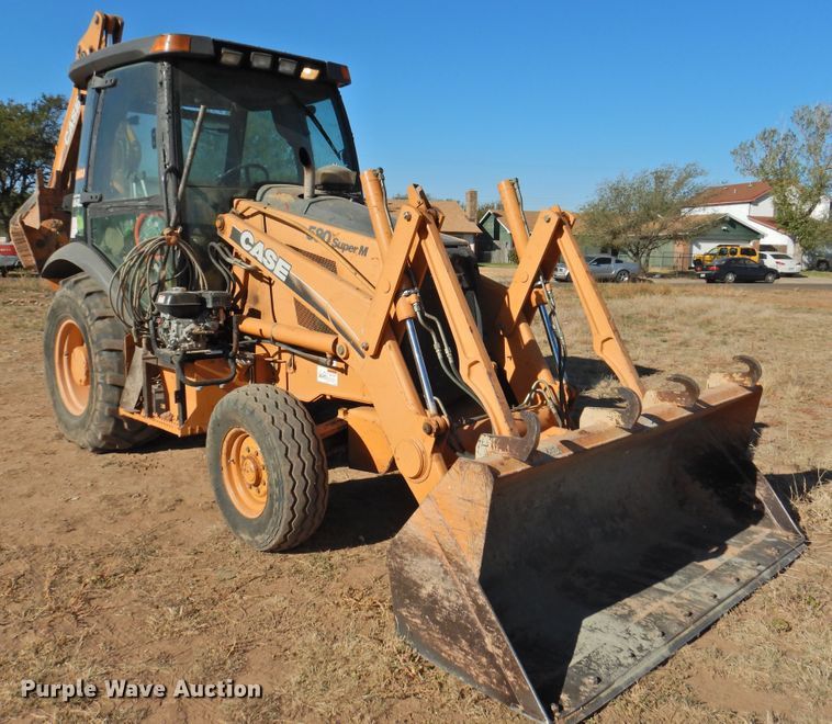 image for item HU9624 2002 Case 580 Super M  backhoe