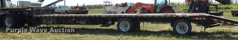 image for item DC2941 1985 Transcraft DTL22-45 drop deck equipment trailer