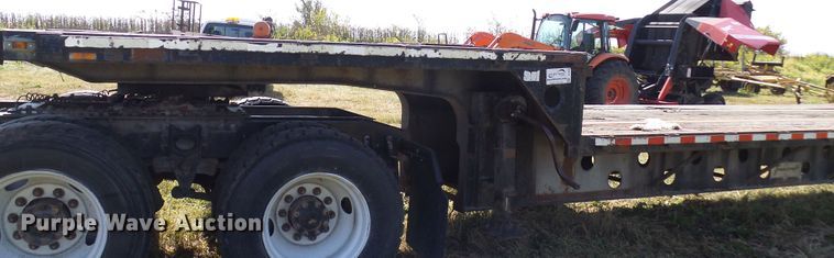 image for item DC2941 1985 Transcraft DTL22-45 drop deck equipment trailer