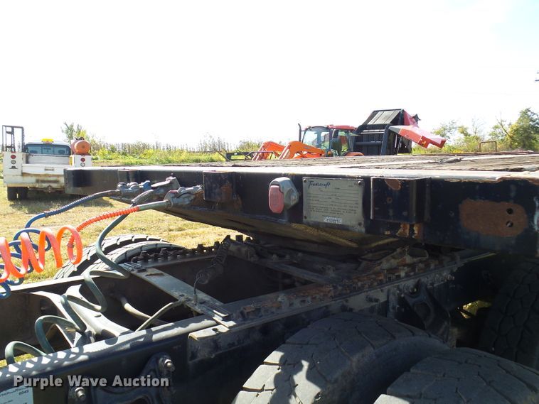 image for item DC2941 1985 Transcraft DTL22-45 drop deck equipment trailer