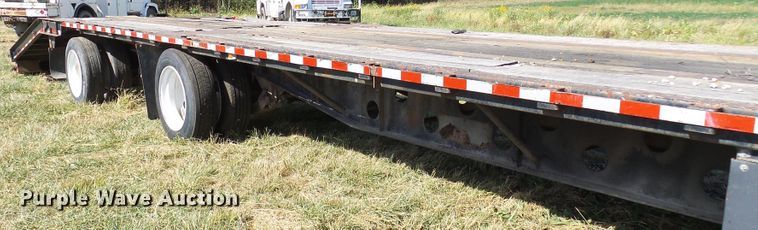 image for item DC2941 1985 Transcraft DTL22-45 drop deck equipment trailer