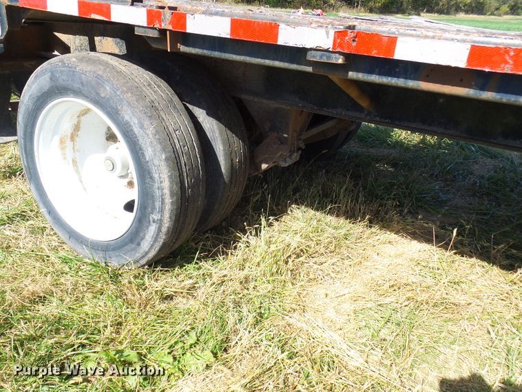 image for item DC2941 1985 Transcraft DTL22-45 drop deck equipment trailer