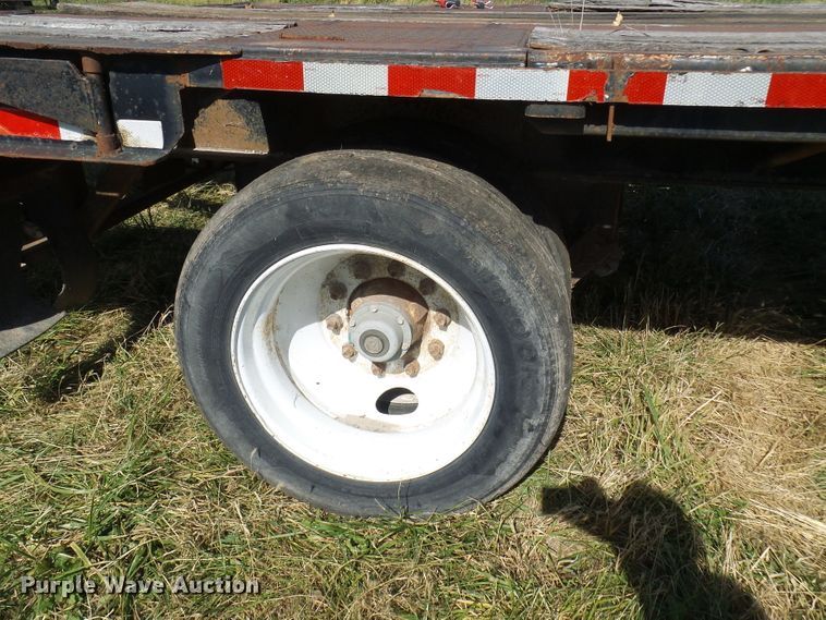 image for item DC2941 1985 Transcraft DTL22-45 drop deck equipment trailer