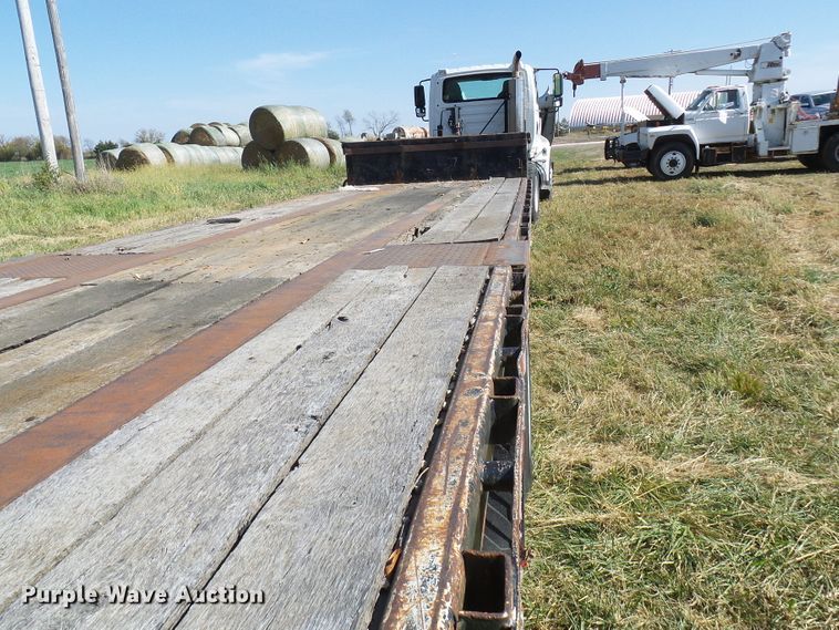 image for item DC2941 1985 Transcraft DTL22-45 drop deck equipment trailer