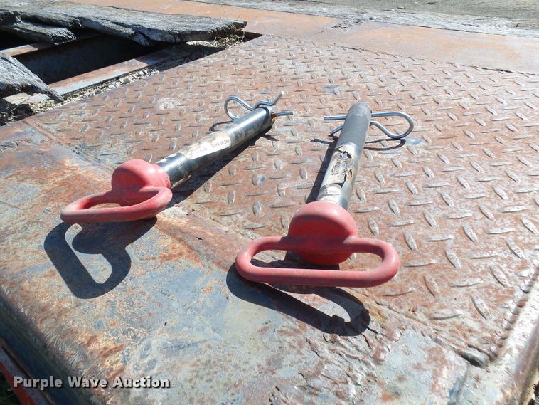 image for item DC2941 1985 Transcraft DTL22-45 drop deck equipment trailer