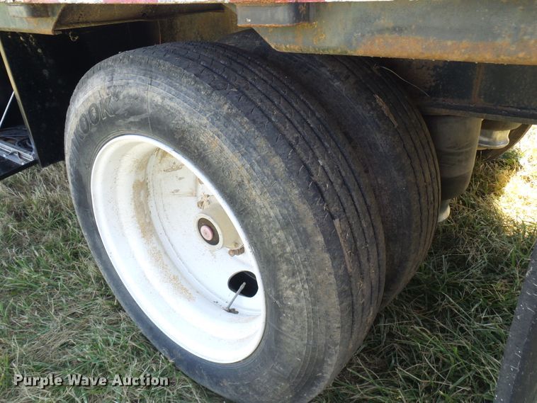 image for item DC2941 1985 Transcraft DTL22-45 drop deck equipment trailer