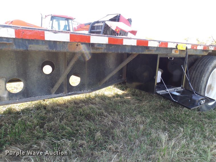 image for item DC2941 1985 Transcraft DTL22-45 drop deck equipment trailer