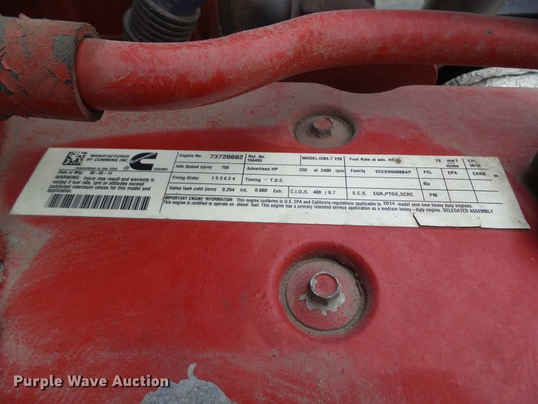 image for item DF0926 2014 Capacity TJ5000  yard truck