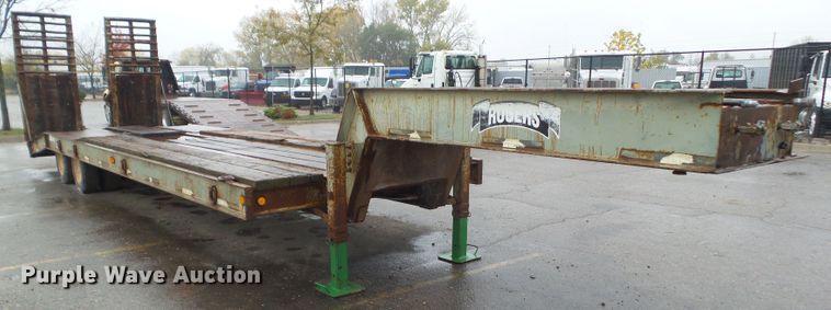 image for item DF0927 1994 Roger BT25-86/48/25/102/2XSP equipment trailer