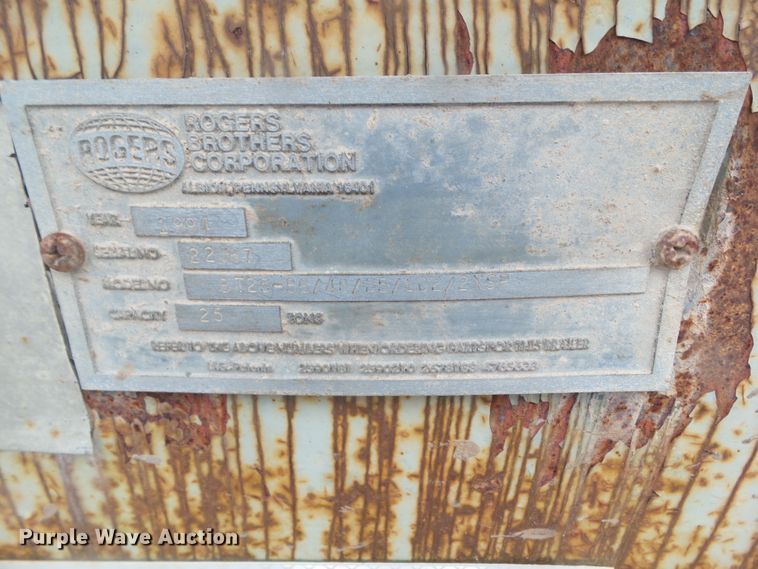 image for item DF0927 1994 Roger BT25-86/48/25/102/2XSP equipment trailer