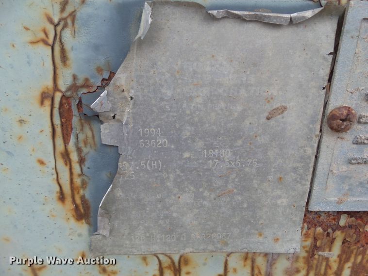 image for item DF0927 1994 Roger BT25-86/48/25/102/2XSP equipment trailer