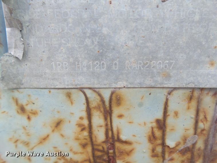 image for item DF0927 1994 Roger BT25-86/48/25/102/2XSP equipment trailer