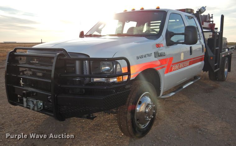 image for item DG1492 2004 Ford F450 Super Duty  brush fire truck