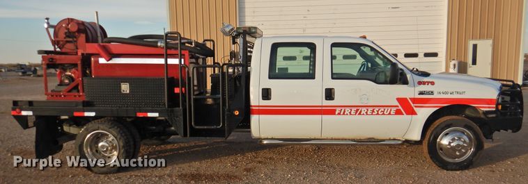 image for item DG1492 2004 Ford F450 Super Duty  brush fire truck