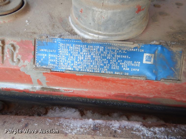 image for item DG4640 1978 International F4370  silage truck