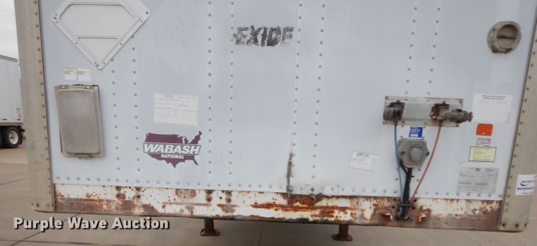 image for item DH3280 1999 Wabash DVCVHPA dry van trailer