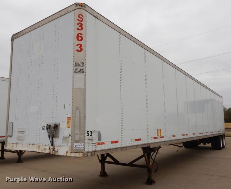 image for item DH3281 1999 Wabash dry van trailer