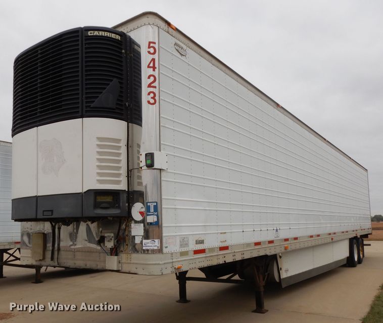 image for item DH3284 2007 Wabash REMVANRFLWHSA refrigerated dry van trailer