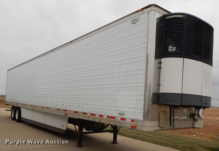 image for item DH3284 2007 Wabash REMVANRFLWHSA refrigerated dry van trailer
