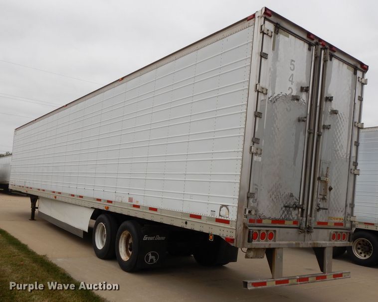 image for item DH3284 2007 Wabash REMVANRFLWHSA refrigerated dry van trailer