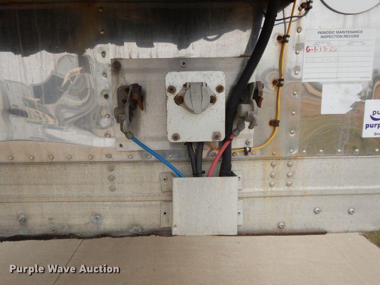 image for item DH3284 2007 Wabash REMVANRFLWHSA refrigerated dry van trailer