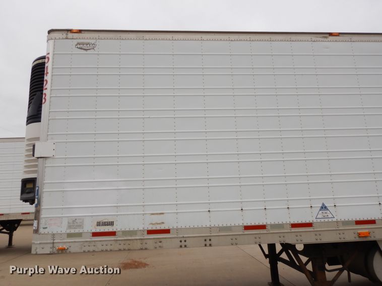 image for item DH3284 2007 Wabash REMVANRFLWHSA refrigerated dry van trailer