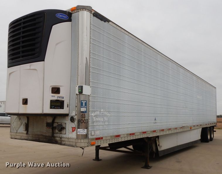 image for item DH3285 1999 Great Dane 7811TZ-1A53 refrigerated dry van trailer