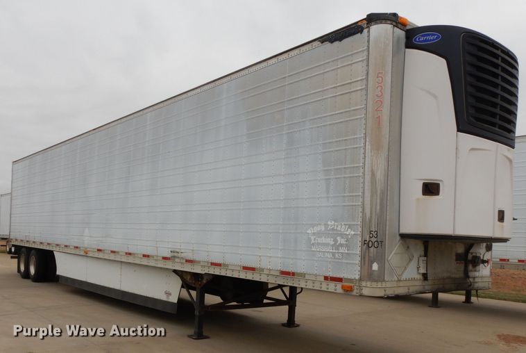 image for item DH3285 1999 Great Dane 7811TZ-1A53 refrigerated dry van trailer