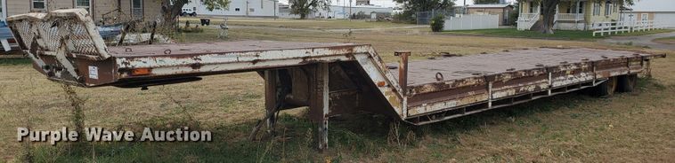 image for item DI5009 1980 Landoll Hauloll 316-45 tilt deck equipment trailer