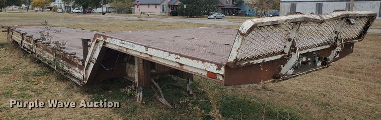 image for item DI5009 1980 Landoll Hauloll 316-45 tilt deck equipment trailer