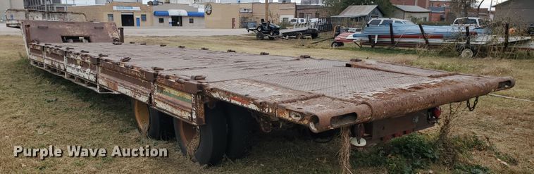 image for item DI5009 1980 Landoll Hauloll 316-45 tilt deck equipment trailer