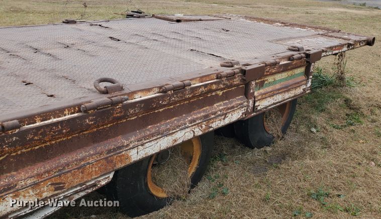 image for item DI5009 1980 Landoll Hauloll 316-45 tilt deck equipment trailer