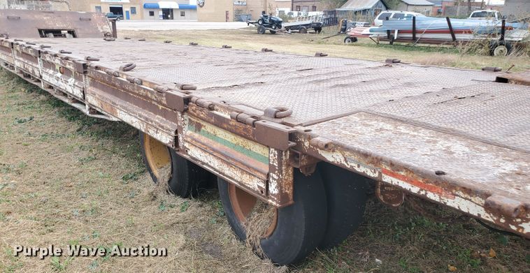 image for item DI5009 1980 Landoll Hauloll 316-45 tilt deck equipment trailer