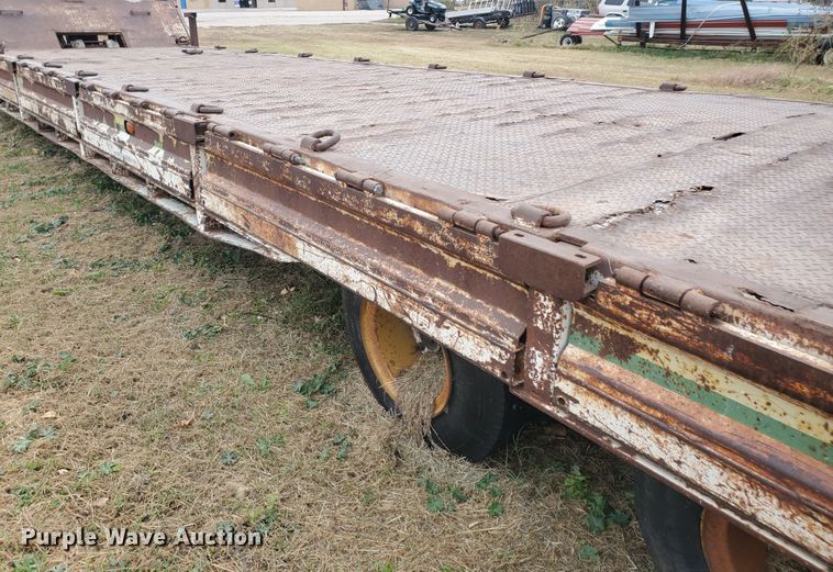 image for item DI5009 1980 Landoll Hauloll 316-45 tilt deck equipment trailer