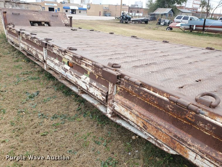 image for item DI5009 1980 Landoll Hauloll 316-45 tilt deck equipment trailer