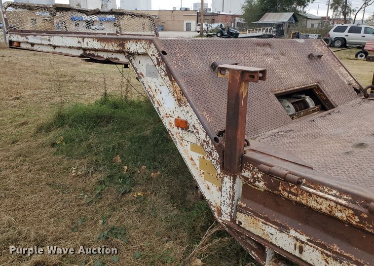 image for item DI5009 1980 Landoll Hauloll 316-45 tilt deck equipment trailer