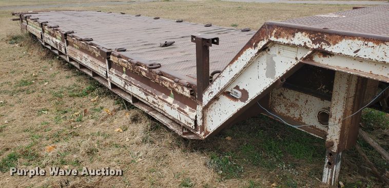 image for item DI5009 1980 Landoll Hauloll 316-45 tilt deck equipment trailer