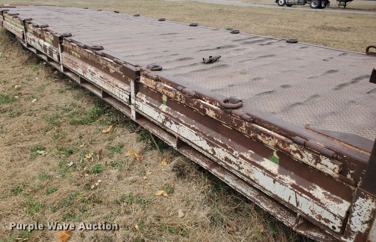 image for item DI5009 1980 Landoll Hauloll 316-45 tilt deck equipment trailer