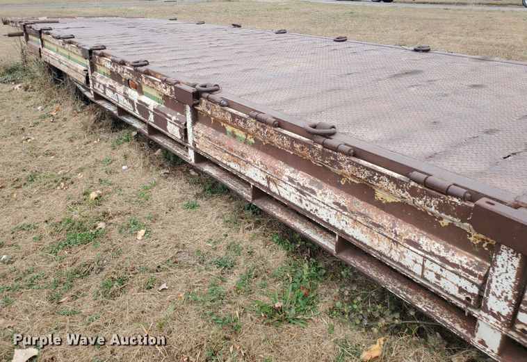 image for item DI5009 1980 Landoll Hauloll 316-45 tilt deck equipment trailer