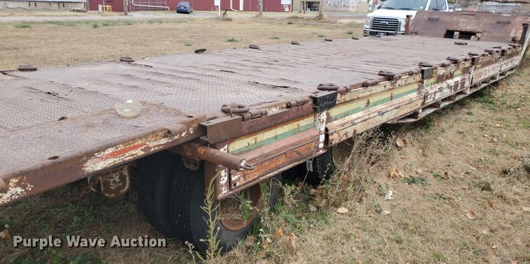 image for item DI5009 1980 Landoll Hauloll 316-45 tilt deck equipment trailer