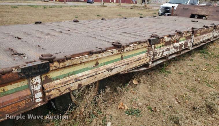 image for item DI5009 1980 Landoll Hauloll 316-45 tilt deck equipment trailer