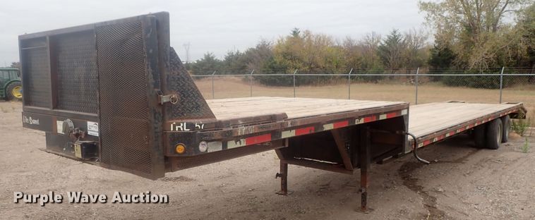 image for item DI7265 2005 Trailmaster drop deck equipment trailer