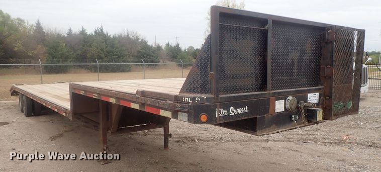 image for item DI7265 2005 Trailmaster drop deck equipment trailer