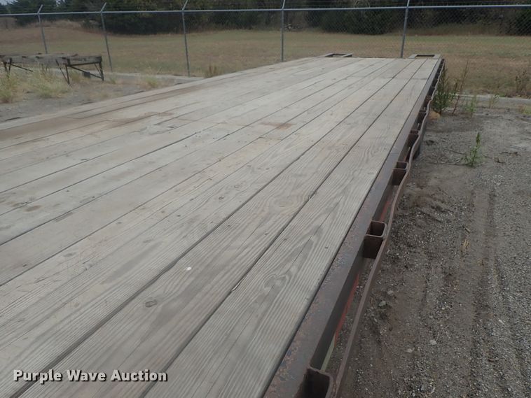 image for item DI7265 2005 Trailmaster drop deck equipment trailer