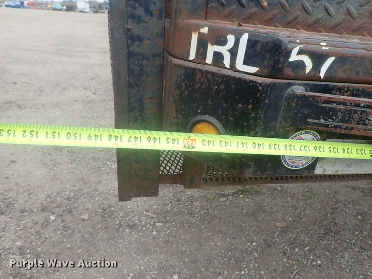 image for item DI7265 2005 Trailmaster drop deck equipment trailer